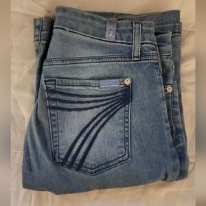 7 for All Mankind Dojo Flare Jeans size 27